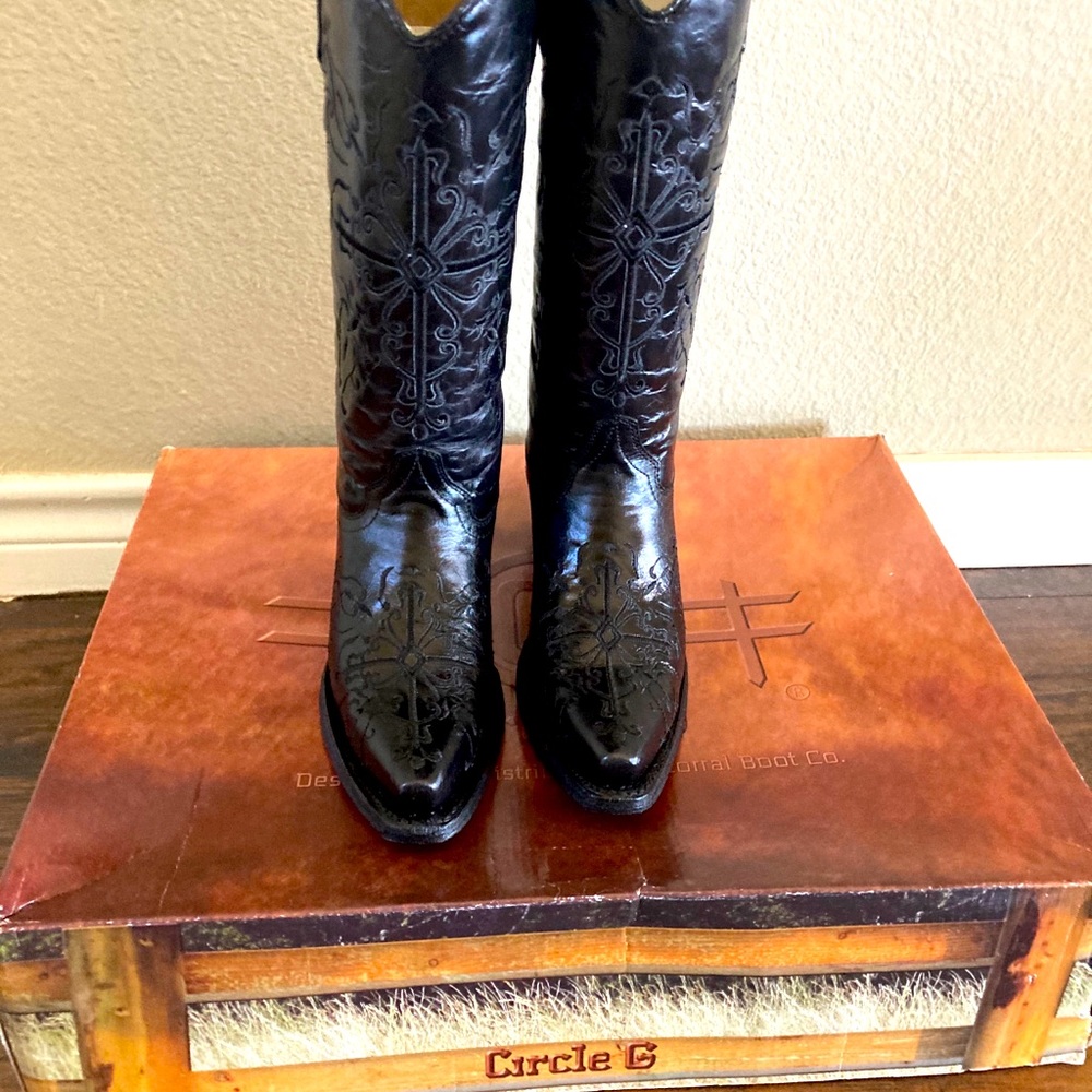 Circle G Black Boots